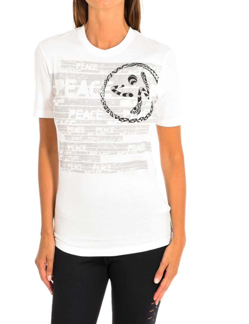 Zumba - T-Shirt Senhora Preto e Branco