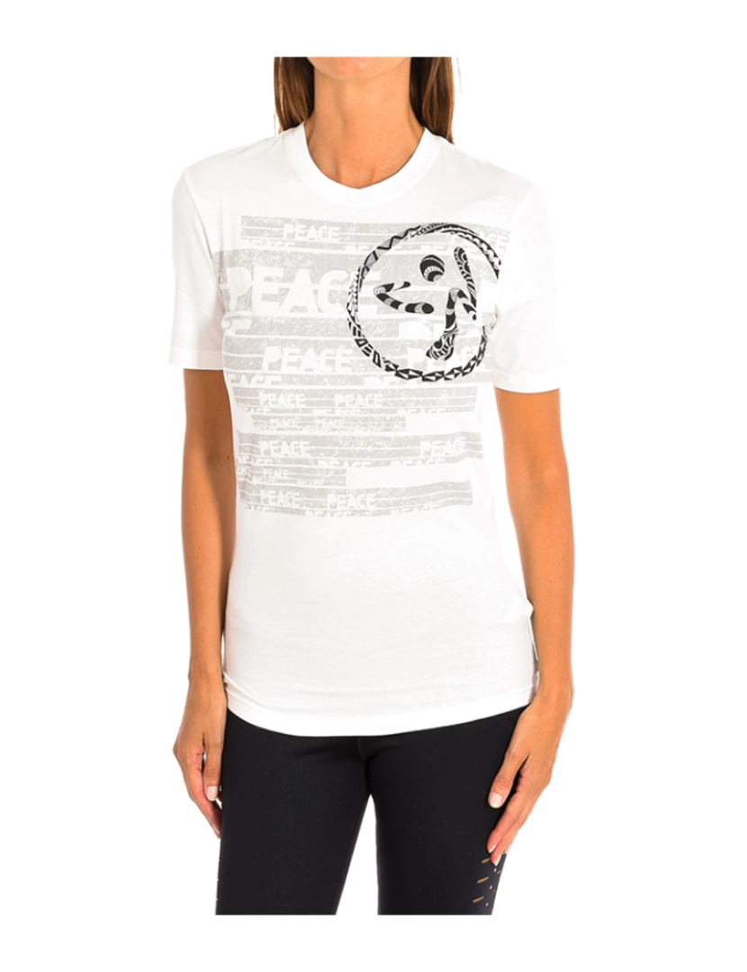 Zumba - T-Shirt Senhora Preto e Branco