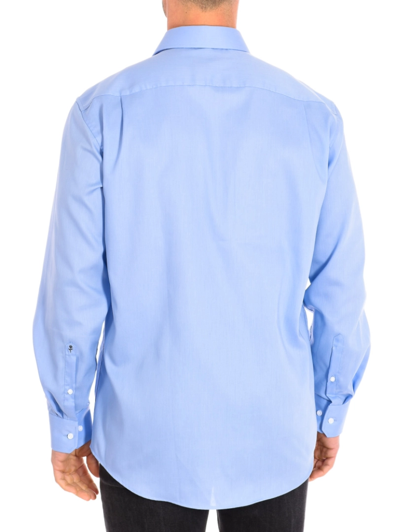 imagem de Camisa Manga Comprida Calassic Azul3