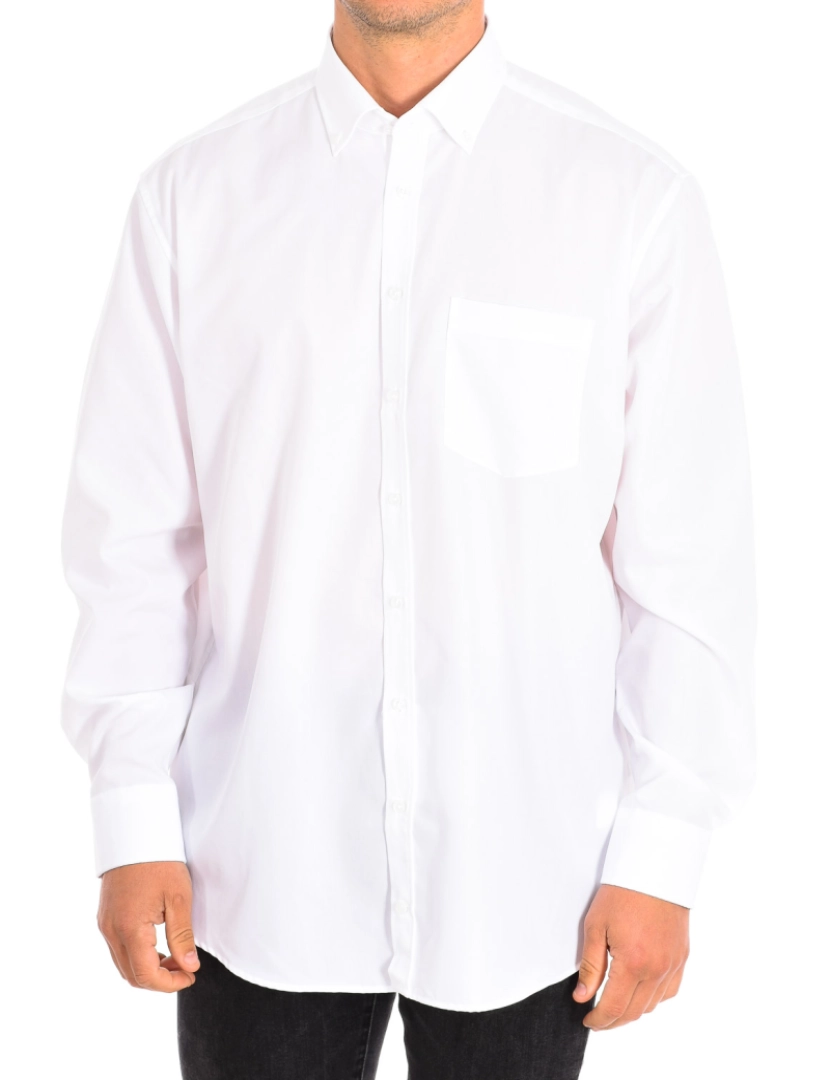 Seidensticker - Camisa Manga Comprida Calassic Branco