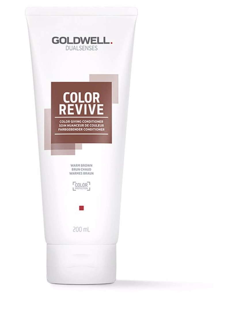 Goldwell - GOLDWELL - COLOR REVIVE color giving conditioner #warm brown 200 ml