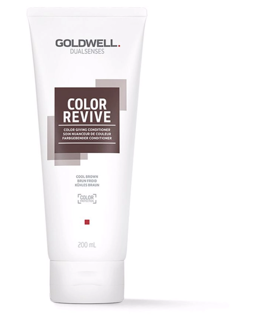 Goldwell - GOLDWELL - COLOR REVIVE color giving conditioner #cool brown 200 ml