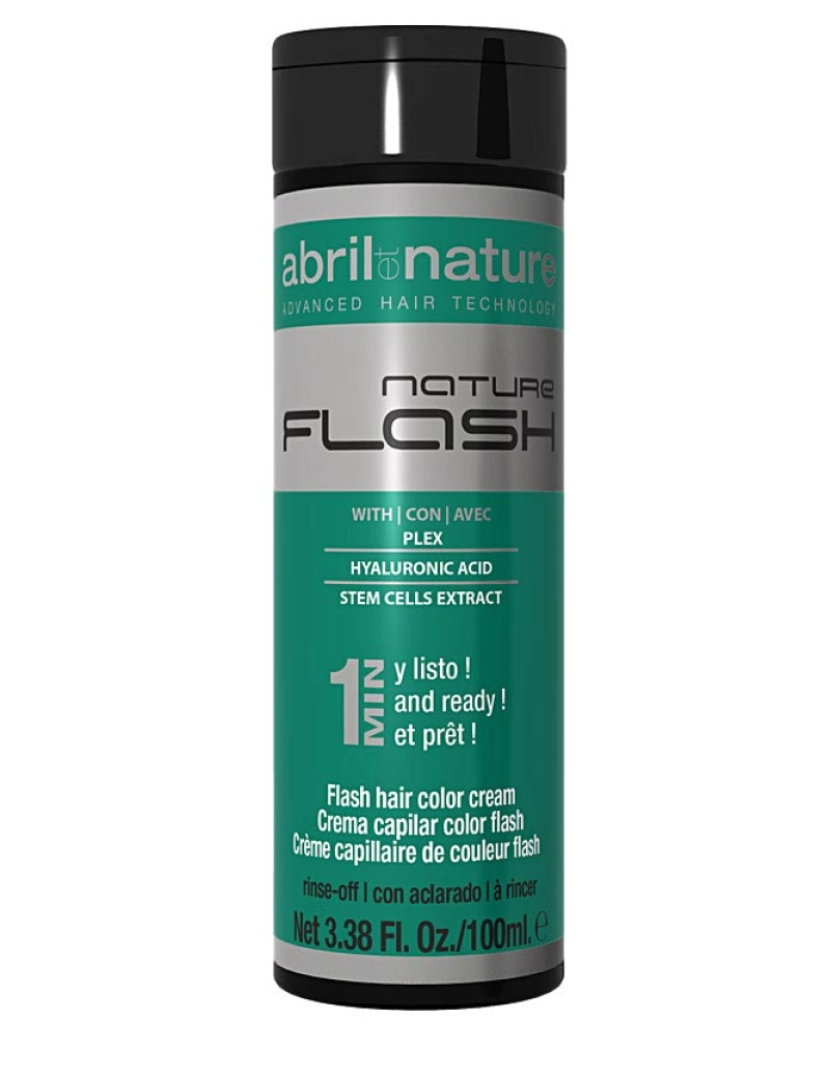 Abril Et Nature - ABRIL ET NATURE - NATURE FLASH hair color cream #0.1