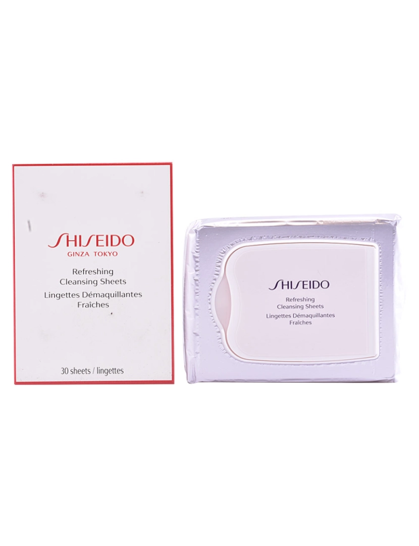 imagem de Shiseido - THE ESSENTIALS refreshing cleansing sheets 30 uds1