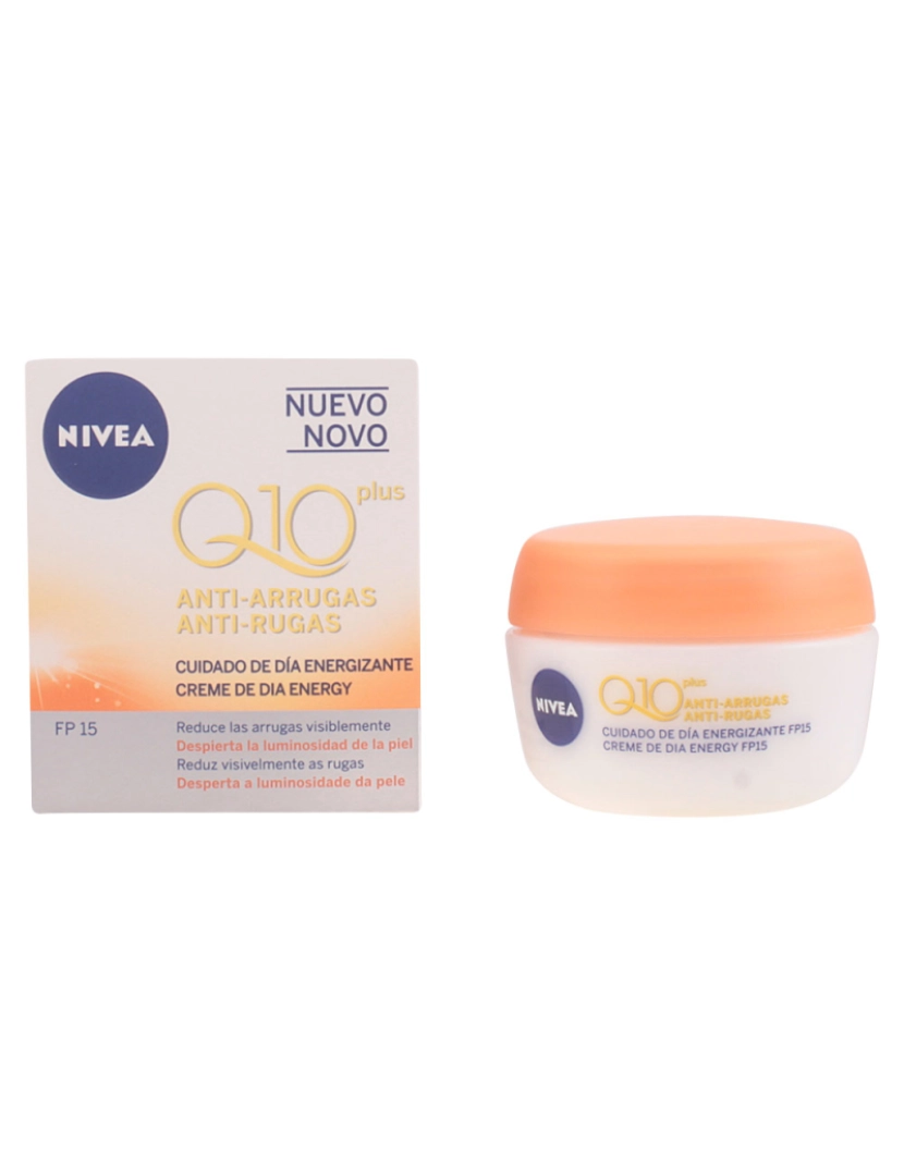 NIVEA - NIVEA - Q10+ anti-arrugas día energizante SPF15 50 ml