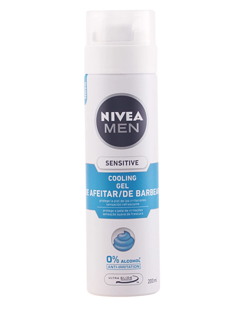 imagem de NIVEA - MEN SENSITIVE COOL gel afeitar 0% alcohol 200 ml1