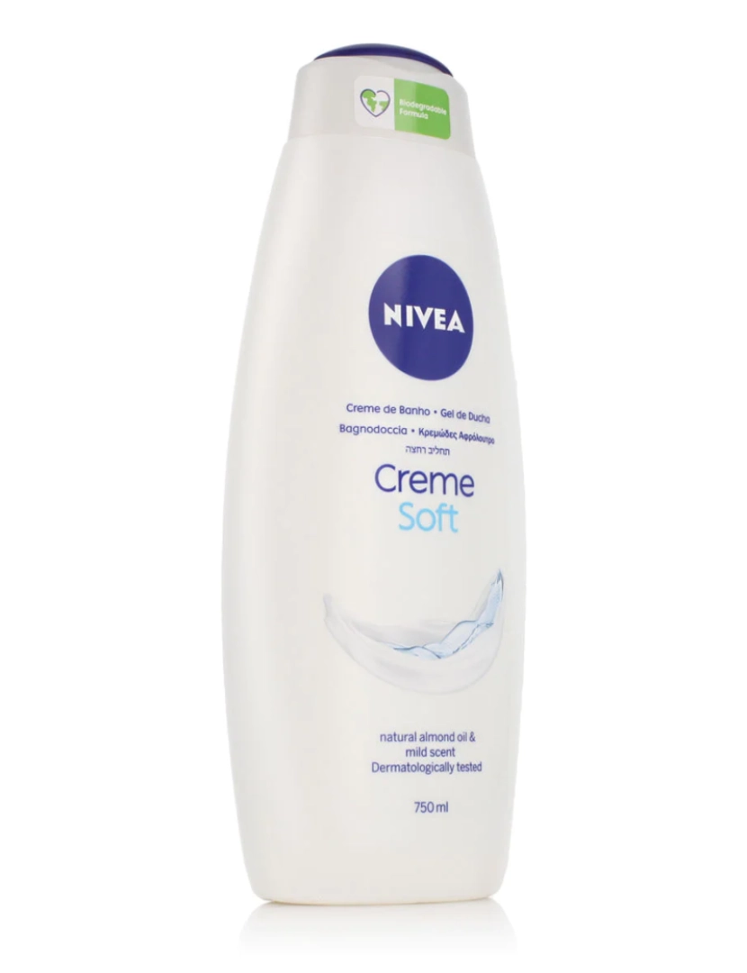 NIVEA - NIVEA - CREME SOFT gel shower cream 750 ml