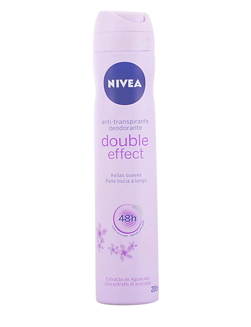 NIVEA - NIVEA - DOUBLE EFFECT desodorante vaporizador con extractos de aguacate 200 ml