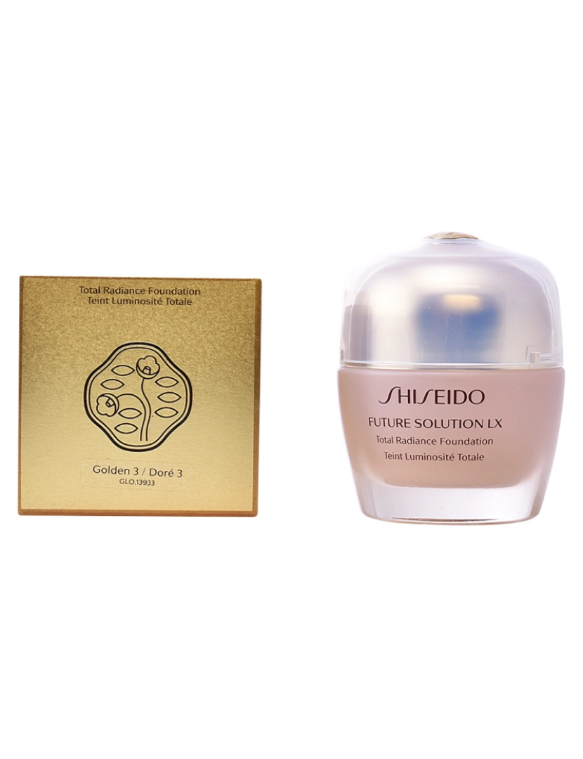 imagem de Shiseido - FUTURE SOLUTION LX total radiance foundation #3-golden1