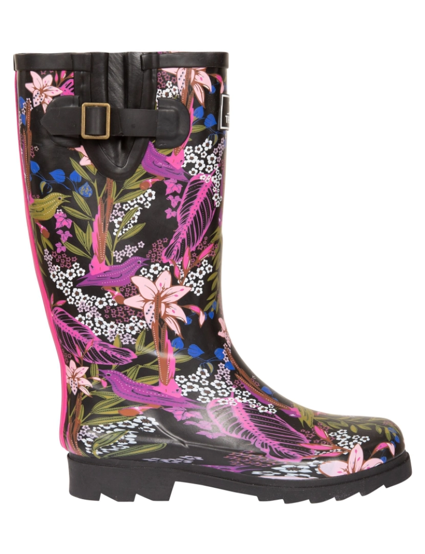 imagem de Trespass Womens/Ladies Elena Floral Wellington Botas4