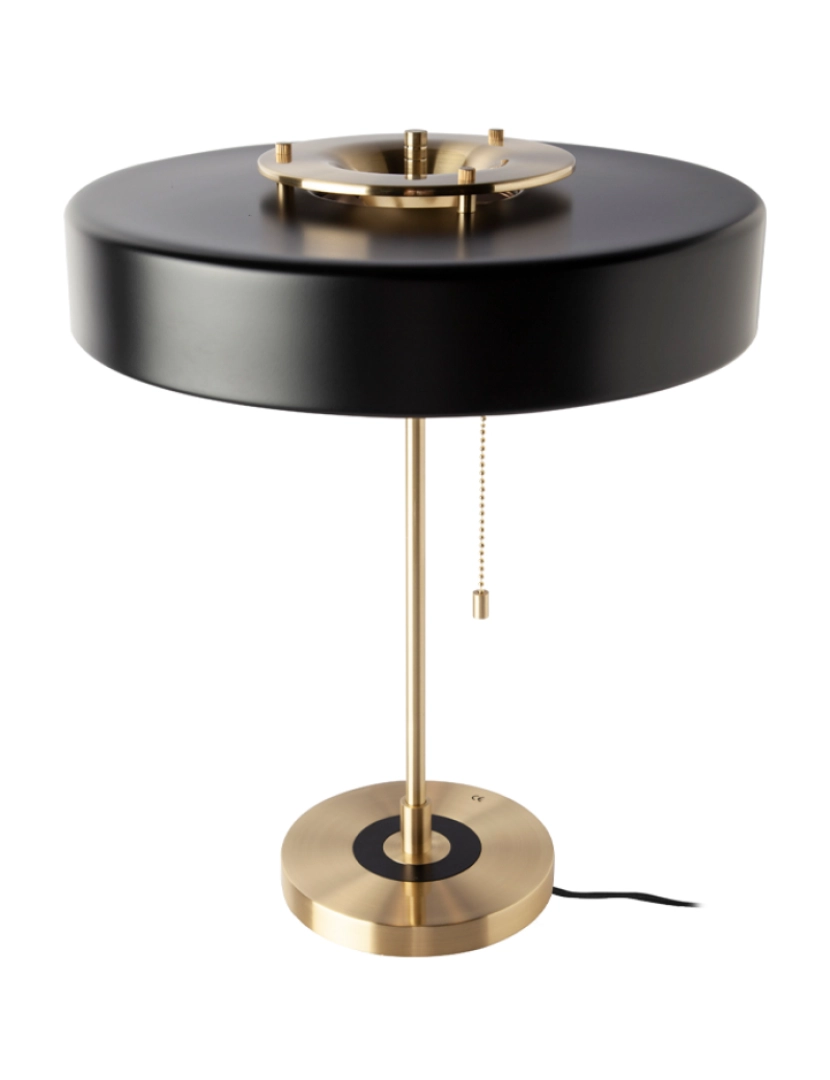 imagem de Candeeiro de mesa dourado e preto 8061 Angel Cerda2