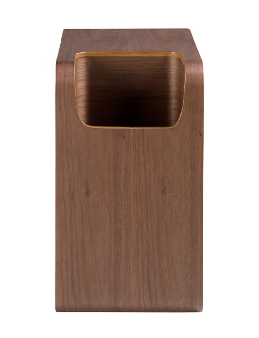 imagem de Mesa de canto rectangular em madeira de nogueira 2110 Angel Cerda2