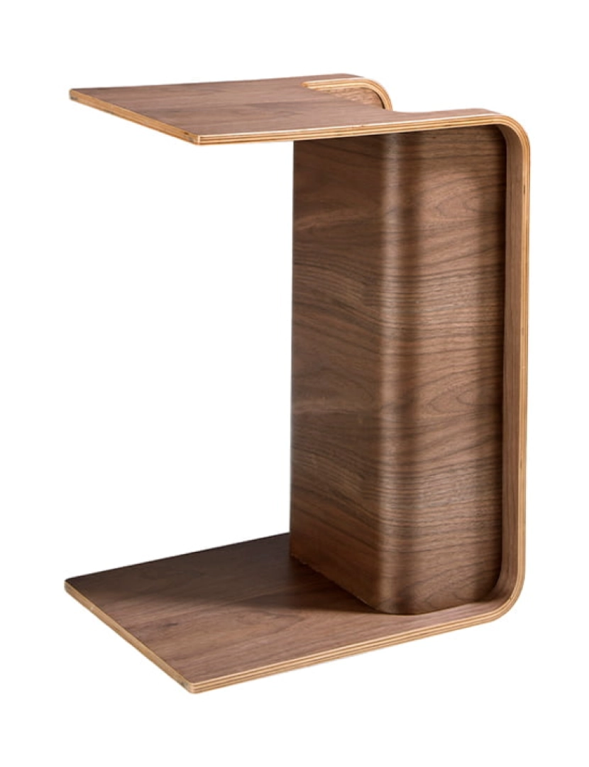 imagem de Mesa de canto rectangular em madeira de nogueira 2110 Angel Cerda8