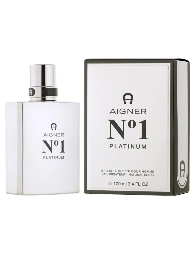 Aigner Parfums - Perfume masculino Aigner Parfums Edt Aigner No 1 Platinum