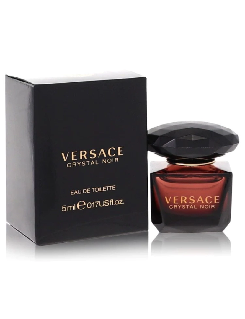 Versace - Cristal Noir por Versace Mini Edt .17 Oz (Mulheres)