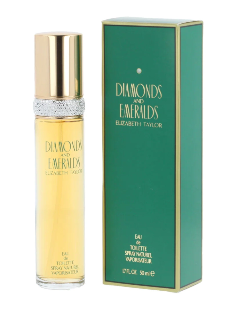 Elizabeth Taylor - Perfume feminino Elizabeth Taylor Edt diamantes e esmeraldas