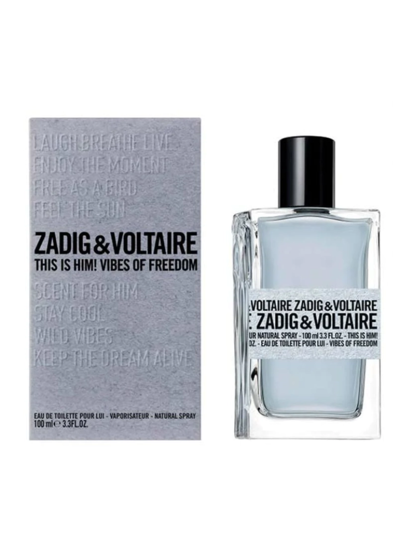 Zadig & Voltaire - Perfume masculino Zadig & Voltaire Edt Este é Ele
