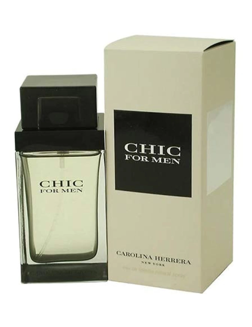 imagem de Perfume dos homens Carolina Herrera Edt Chic para homens1