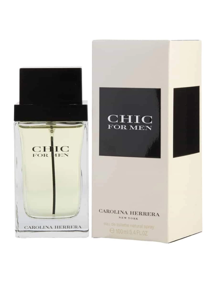 imagem de Perfume dos homens Carolina Herrera Edt Chic para homens2