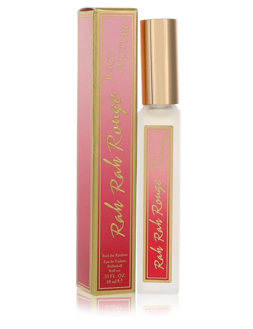 Juicy Couture - Juicy Couture Rah Rouge Rock The Rainbow Por Juicy Couture Mini Edt Rollerball .33 Oz (Mulheres)