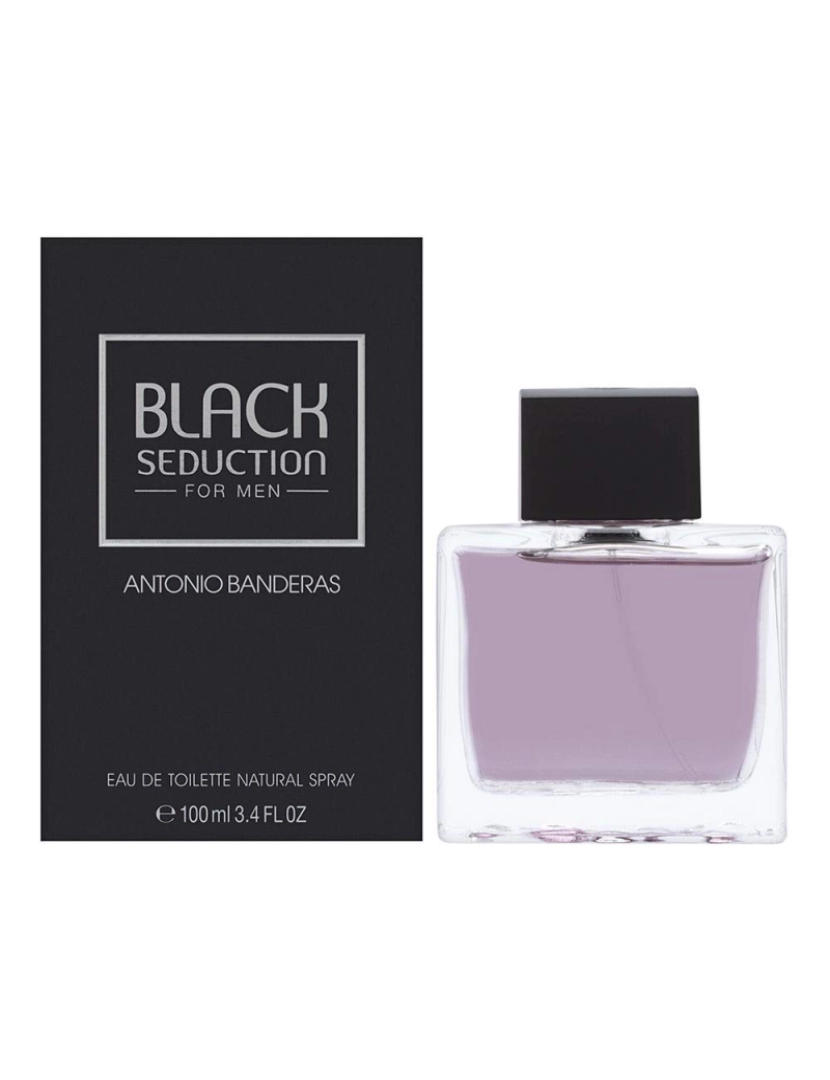 imagem de Perfume masculino Edt Antonio Banderas sedução em preto1