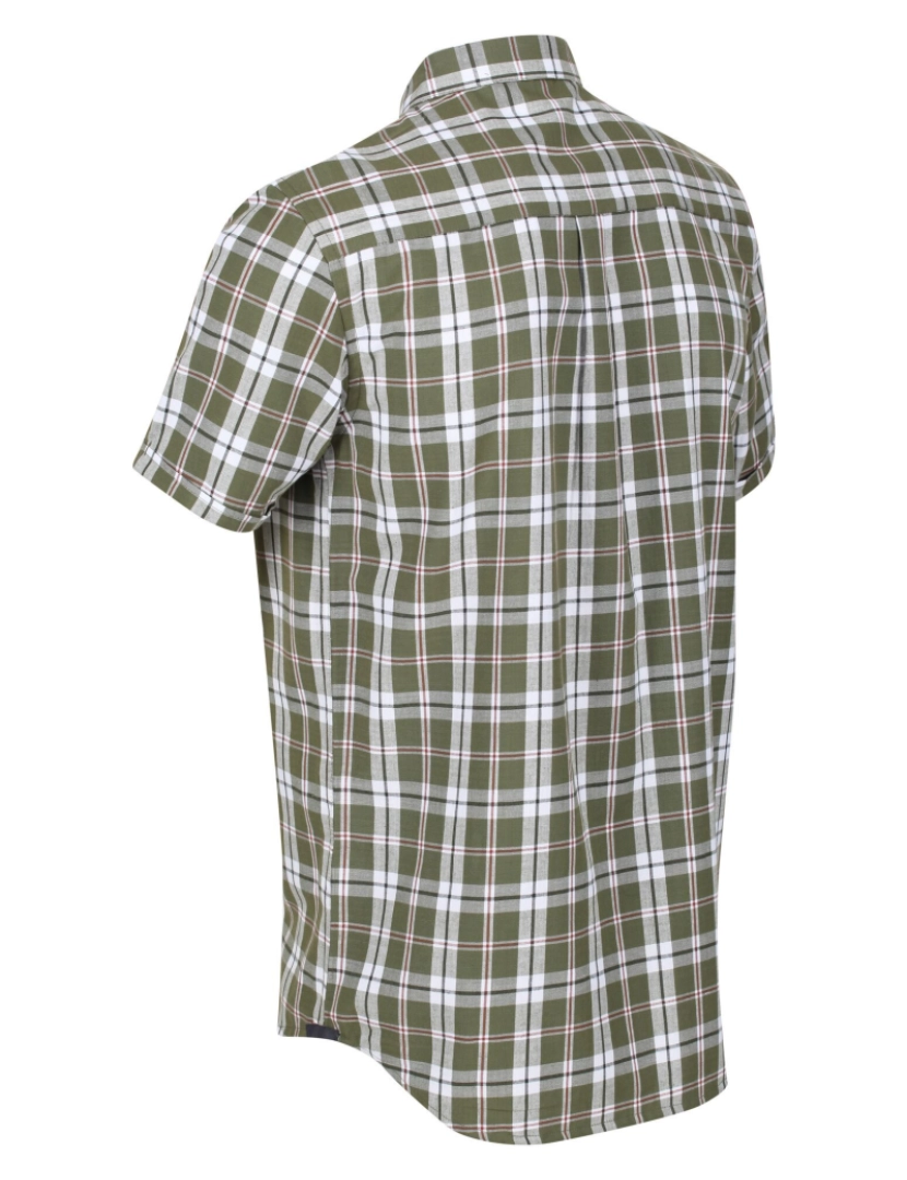 imagem de Regatta Mens Ryker Checked camisa de manga curta3