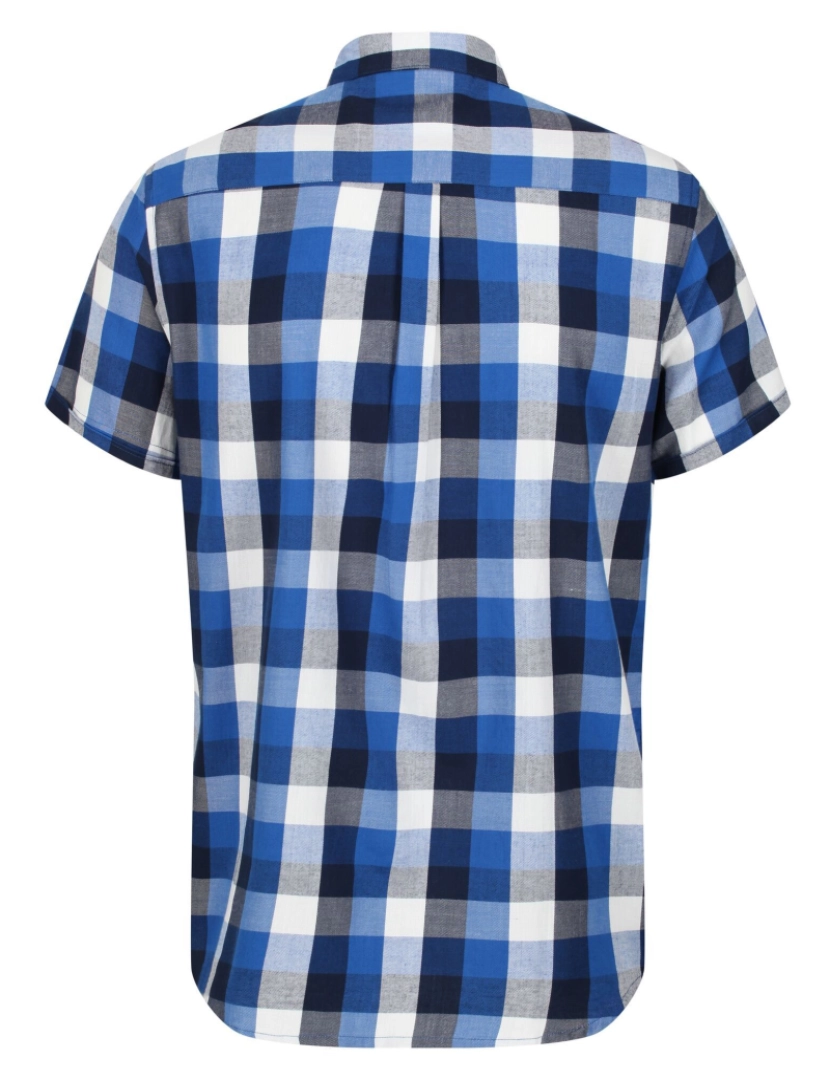 imagem de Regatta Mens Ryker Checked camisa de manga curta2