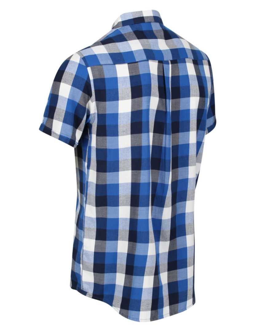 imagem de Regatta Mens Ryker Checked camisa de manga curta3