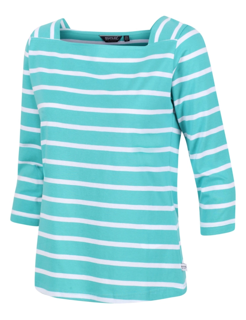 imagem de Regatta Womens/Ladies Polexia Stripe T-shirt1