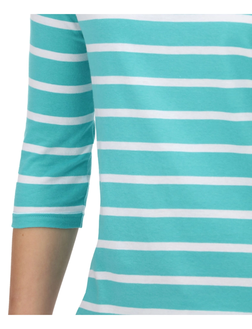 imagem de Regatta Womens/Ladies Polexia Stripe T-shirt4