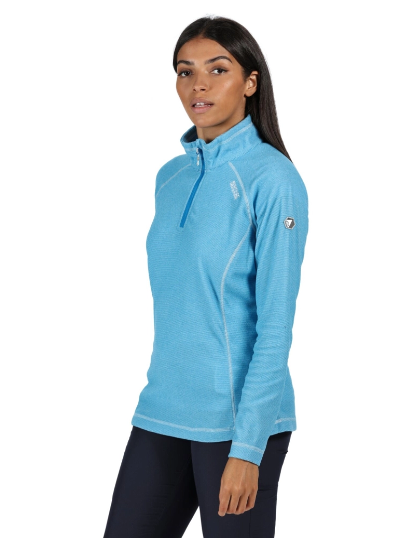 imagem de Regatta Great Outdoors Womens/Ladies Montes Half Zip Fleece Top3