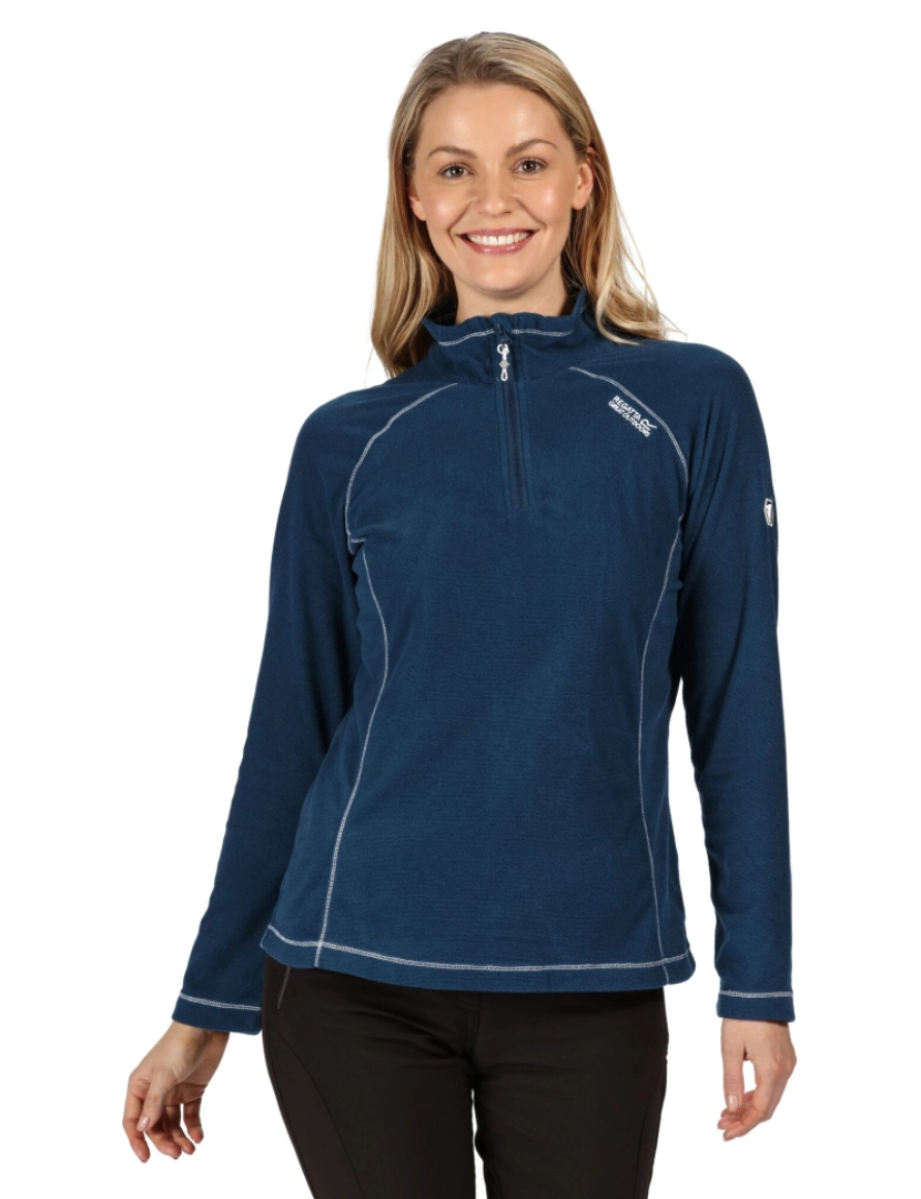 imagem de Regatta Great Outdoors Womens/Ladies Montes Half Zip Fleece Top4