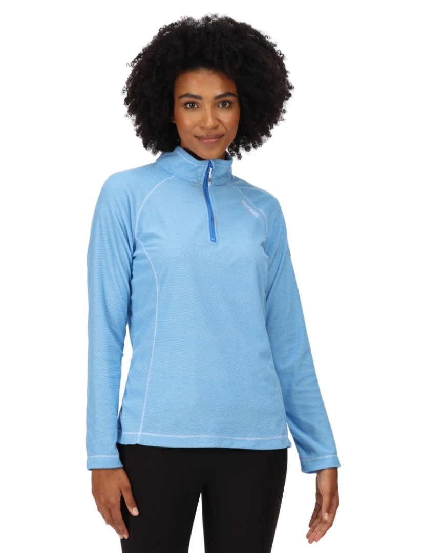 imagem de Regatta Great Outdoors Womens/Ladies Montes Half Zip Fleece Top5