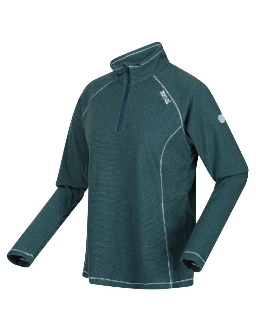 imagem de Regatta Great Outdoors Womens/Ladies Montes Half Zip Fleece Top3