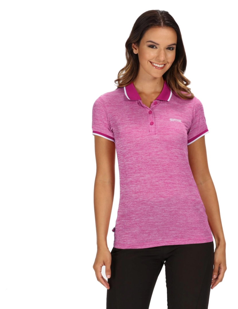 imagem de Regatta Womens/Ladies Remex Ii Polo Neck T-shirt1