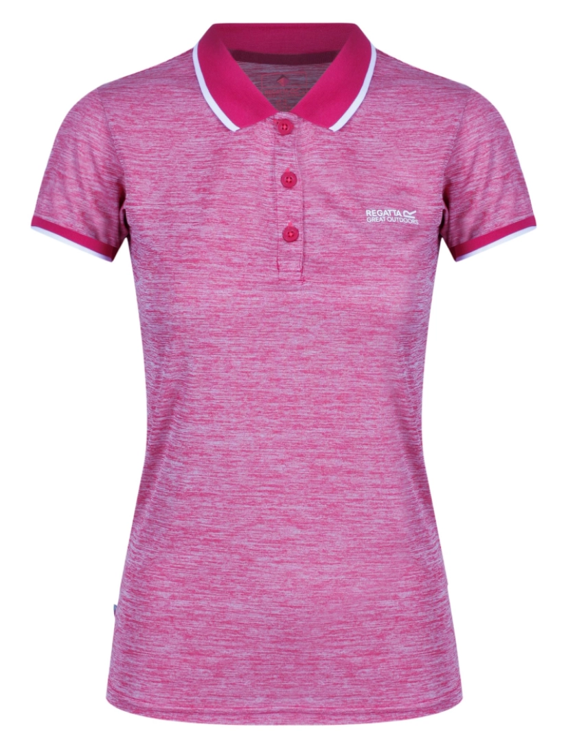 imagem de Regatta Womens/Ladies Remex Ii Polo Neck T-shirt2