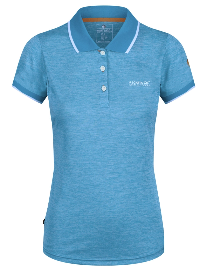 imagem de Regatta Womens/Ladies Remex Ii Polo Neck T-shirt1