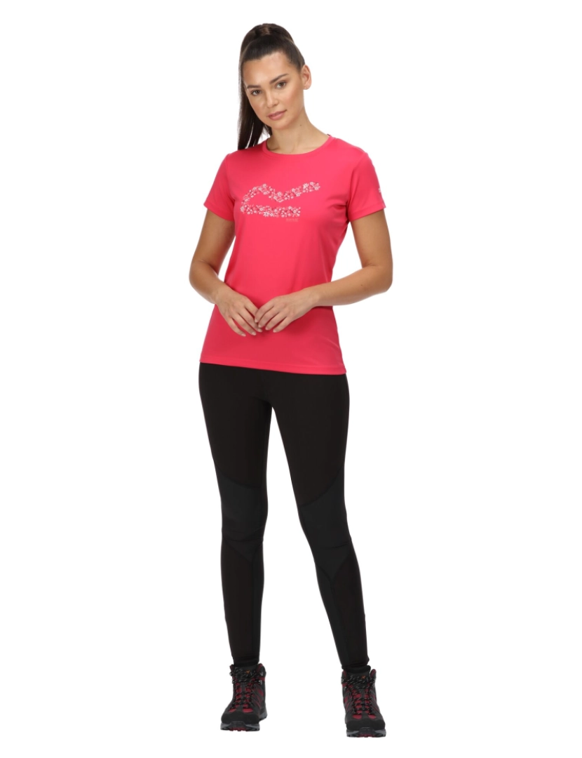 imagem de Regatta Womens/Ladies Fingal Vi Flower T-shirt5