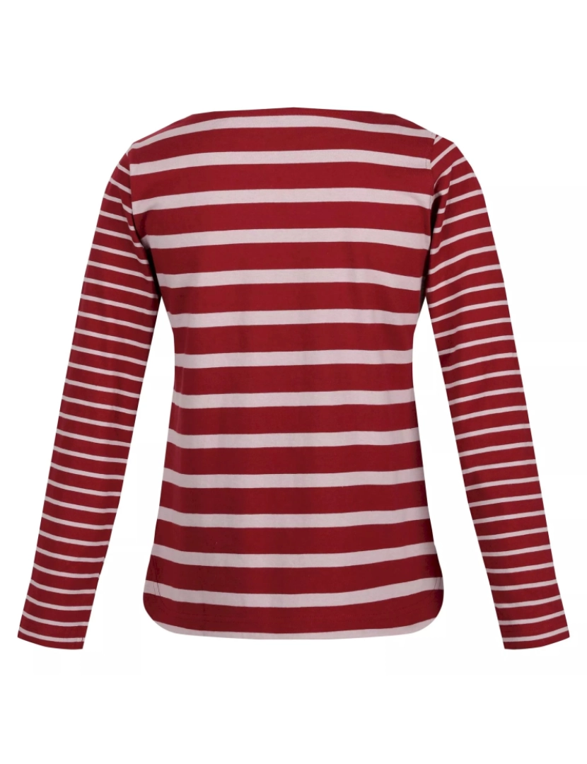 imagem de Regatta Womens/Ladies Farida Striped T-shirt de manga comprida2