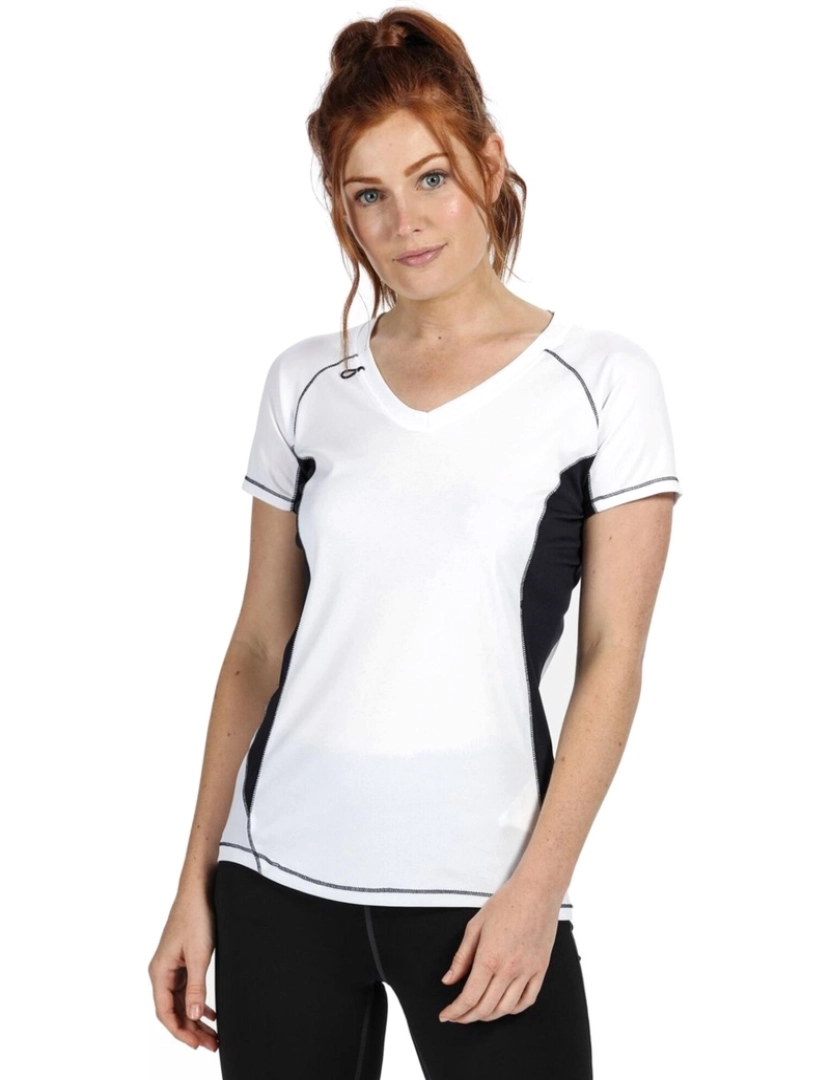 imagem de Regatta Activewear Womens Pequim manga curta T-shirt2