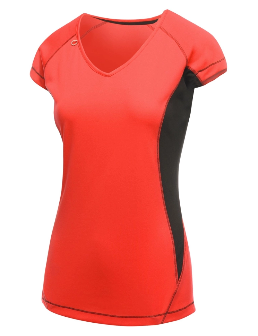 imagem de Regatta Activewear Womens Pequim manga curta T-shirt3