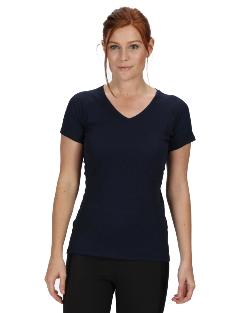 imagem de Regatta Activewear Womens Pequim manga curta T-shirt2