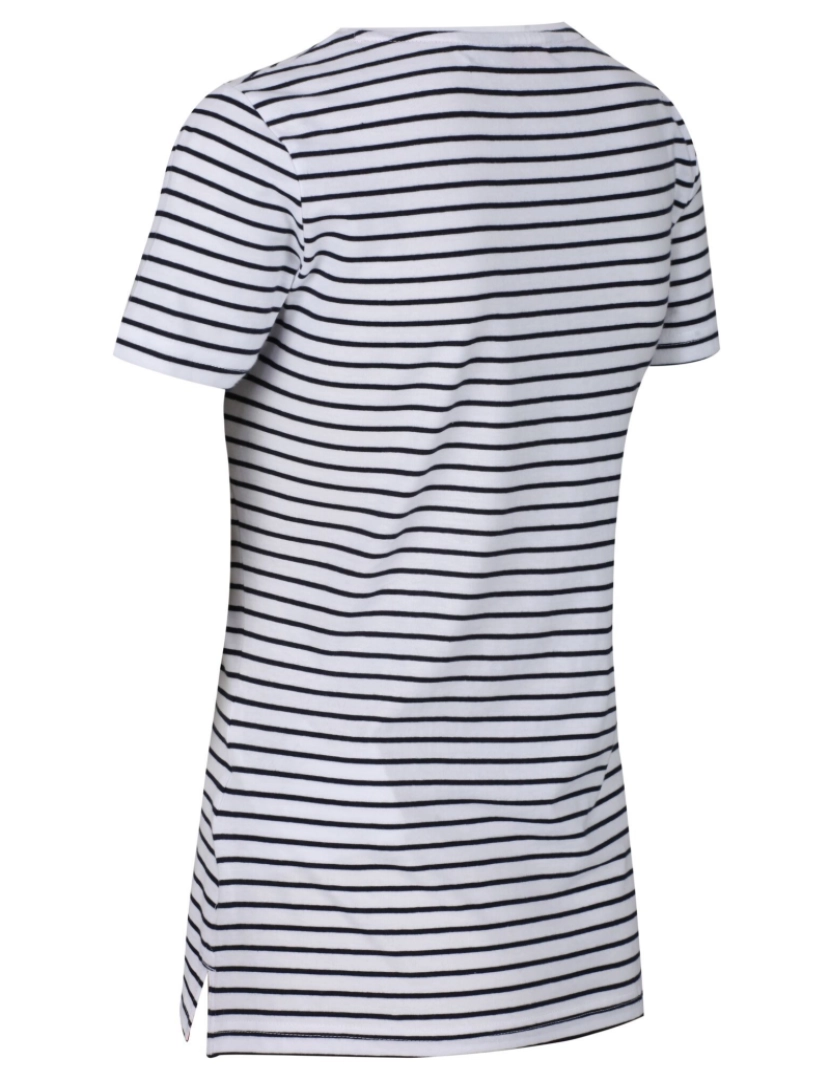 imagem de Regatta Womens/Ladies Olwyn Striped Carpe Diem T-shirt2