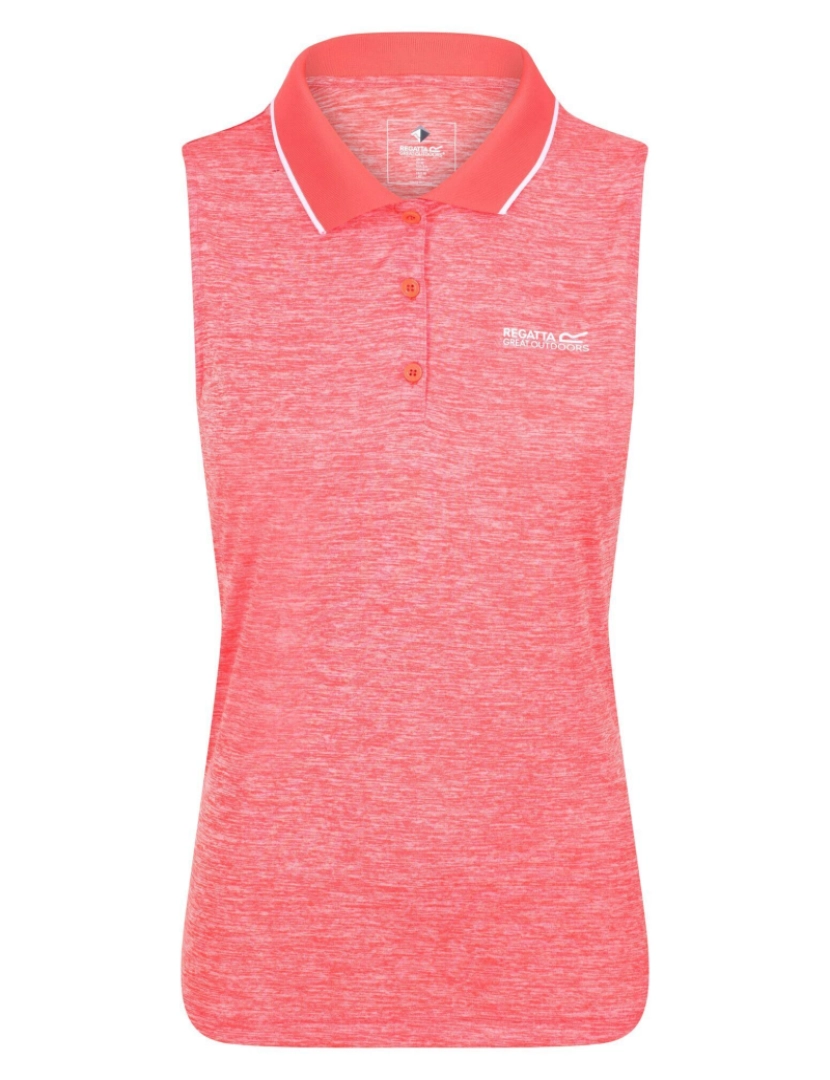 imagem de Regatta Womens/Ladies Tima Ii Camisa Polo sem mangas1