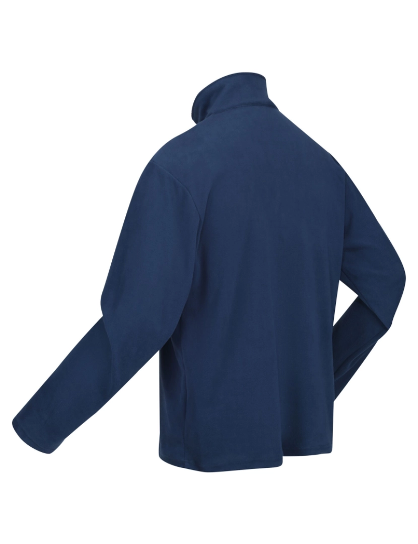 imagem de Regatta Great Outdoors Mens Thompson Meia Zip Fleece Top3