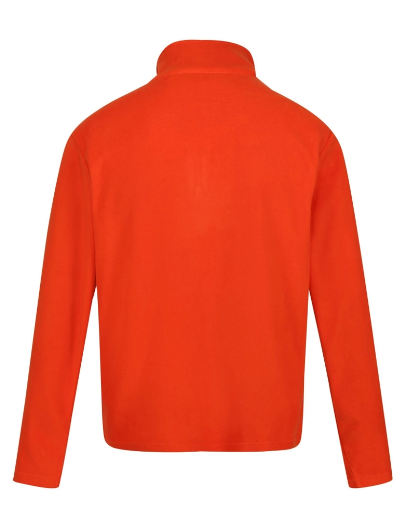 imagem de Regatta Great Outdoors Mens Thompson Meia Zip Fleece Top2