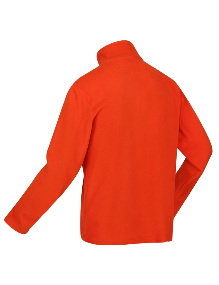 imagem de Regatta Great Outdoors Mens Thompson Meia Zip Fleece Top3