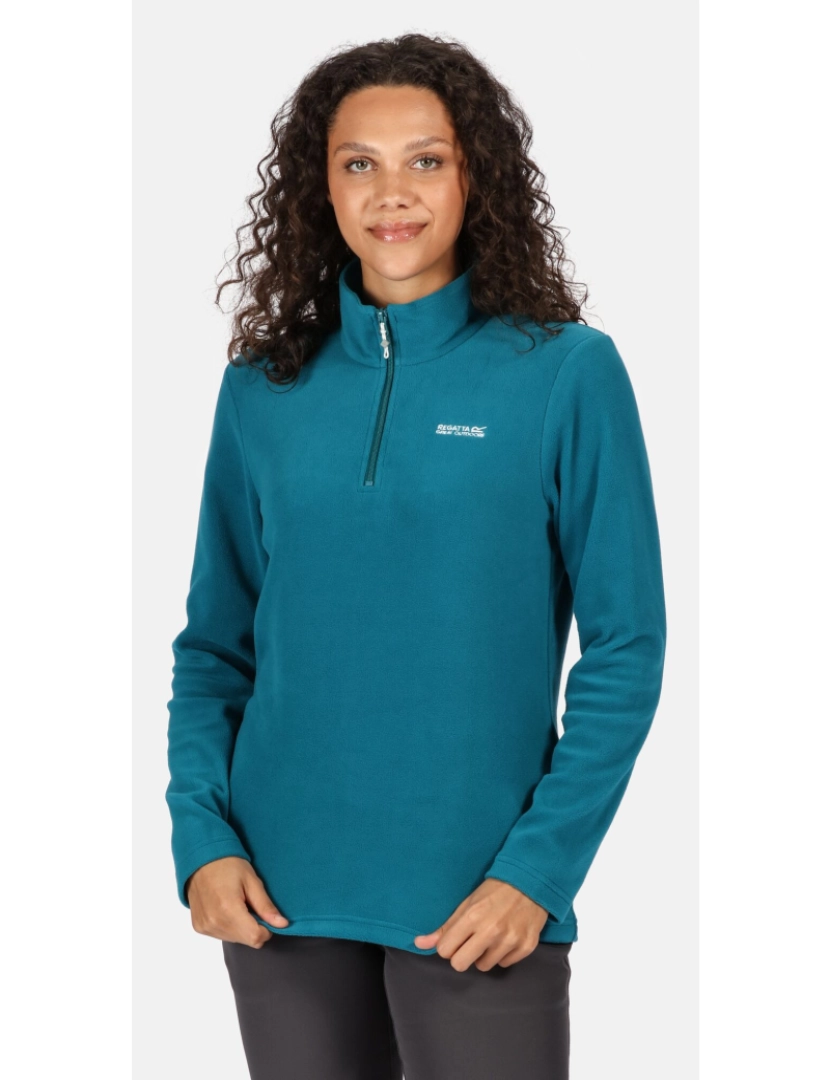 imagem de Regatta Grande ao ar livre Mulheres/Ladies Sweetheart 1/4 Zip Fleece Top3