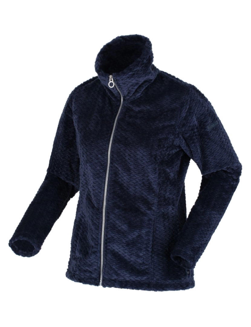 imagem de Regatta Womens/Ladies Heloise Marl Full Zip Fleece Jacket4