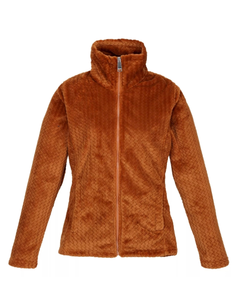 imagem de Regatta Womens/Ladies Heloise Marl Full Zip Fleece Jacket1